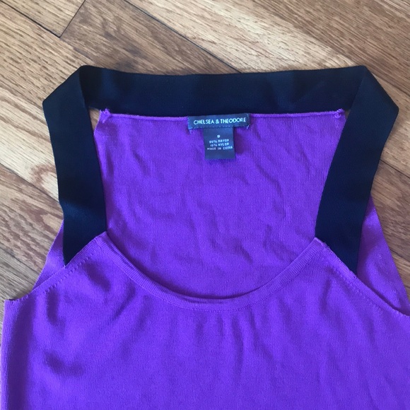 Violet Chelsea & Theodore tank size small - Picture 2 of 5